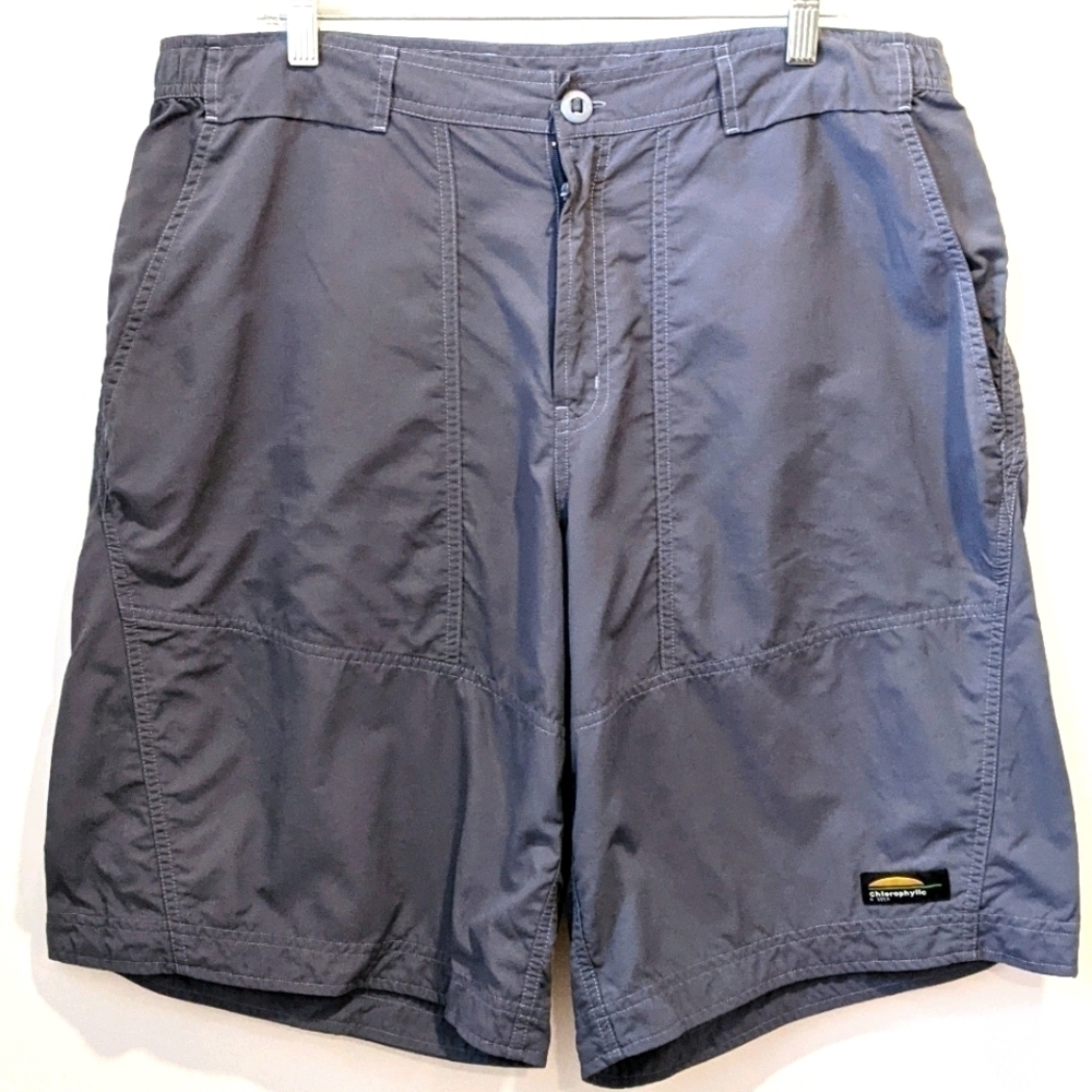 CHLOROPHYLLE nylon grey shorts XXL